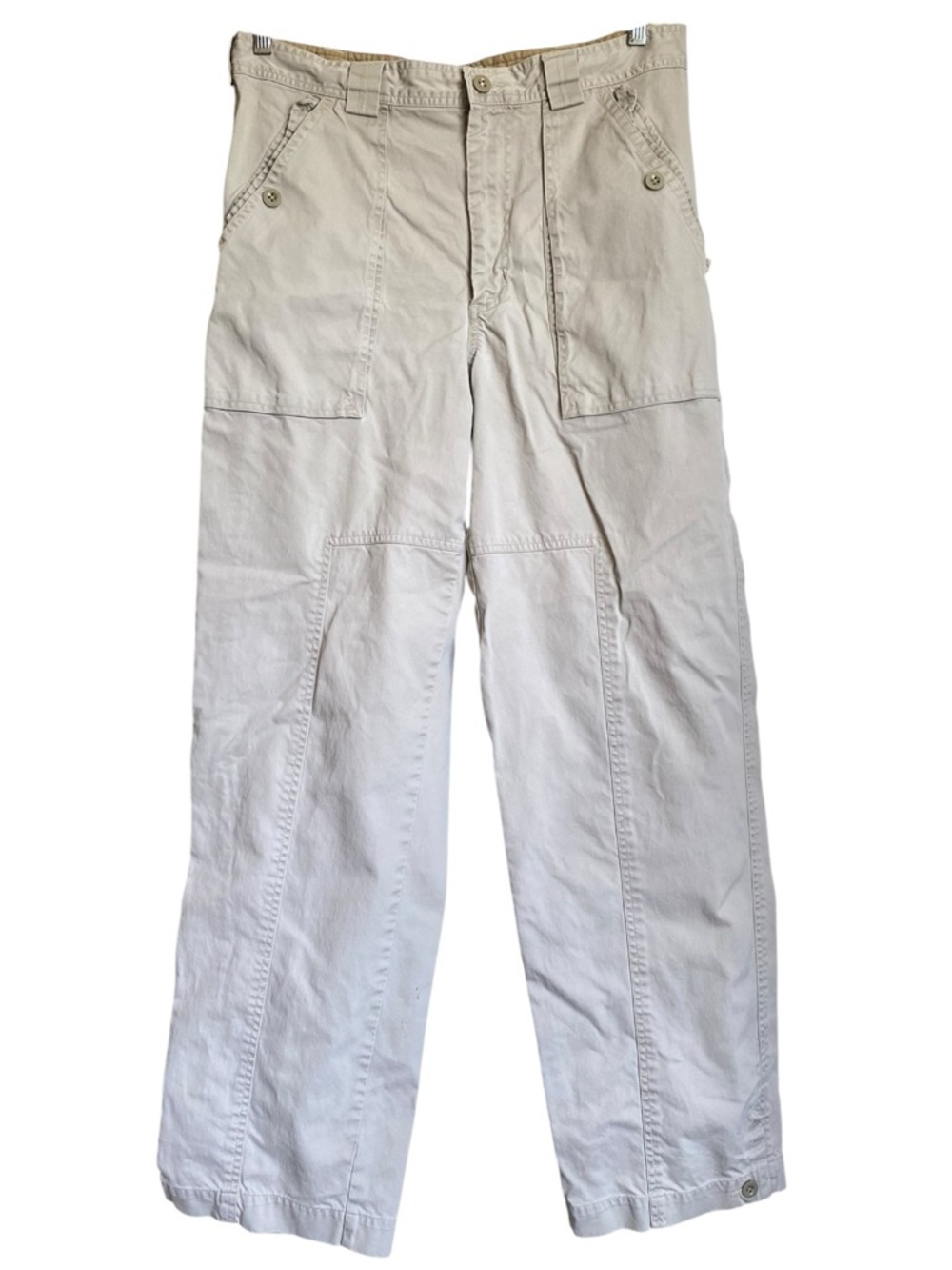 VTG GAP Utility Pants 36x34 Beige Cargo Gorocore Carpenter Style Hiking Camping